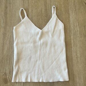 Womens Isaac Mizrahi for Target White Tank Top - M